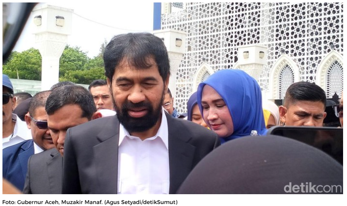 Mualem Sebut Kerja Tim China di Lokasi Bencana Aceh Belum Maksimal 