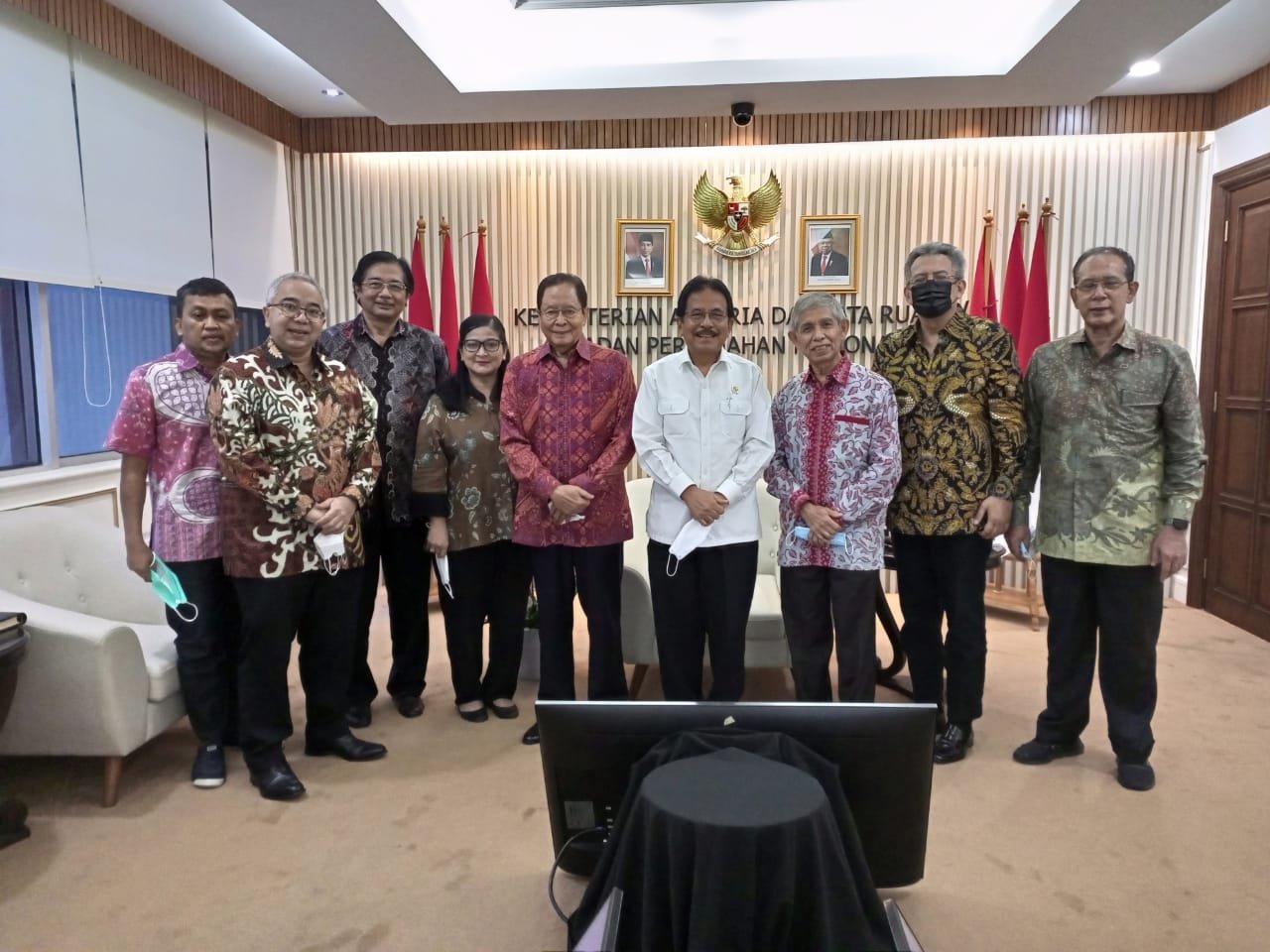 Audiensi DGA -Menteri ATR BPN RI